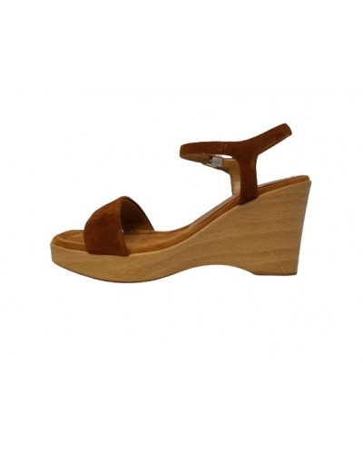 CHAUSSURES UNISA RITA COGNAC