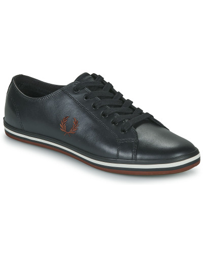 Baskets basses hommes Fred Perry KINGSTON LEATHER Noir