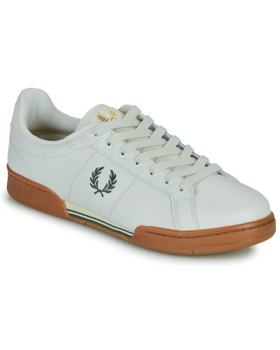 Baskets basses hommes Fred Perry B722 LEATHER Blanc
