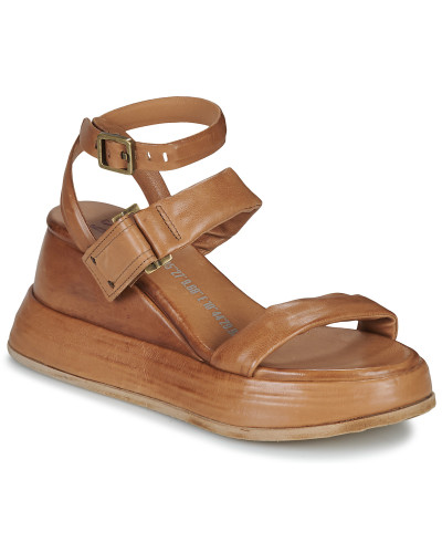 Sandales femmes Airstep / A.S.98 REAL BUCKLE Marron