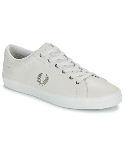 Baskets basses hommes Fred Perry B7311 Baseline Leather Blanc