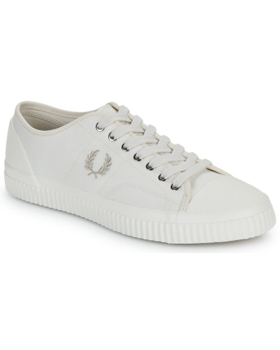 Baskets basses hommes Fred Perry B4365 Hughes Low Canvas Blanc