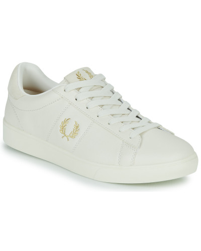 Baskets basses hommes Fred Perry SPENCER TUMBLED LEATHER Beige