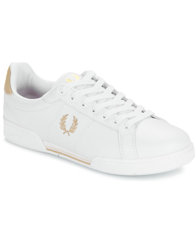 Baskets basses hommes Fred Perry B722 Leather Blanc