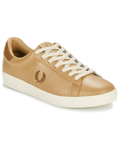 Baskets basses hommes Fred Perry B4334 Spencer Leather Marron