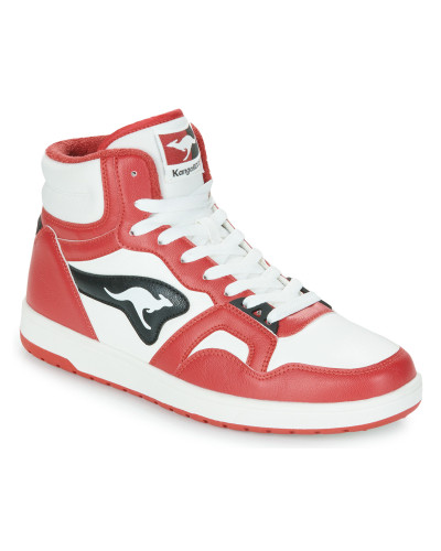 Baskets montantes hommes Kangaroos K-Slam Point Mid Rouge