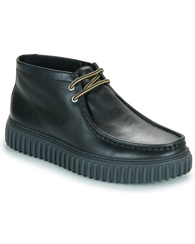 Baskets montantes hommes Clarks Torhill Hi Noir