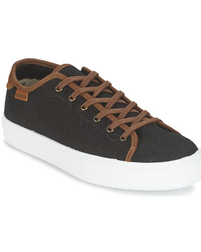 Baskets basses hommes Victoria BASKET LINO DETALLE MARRON Noir