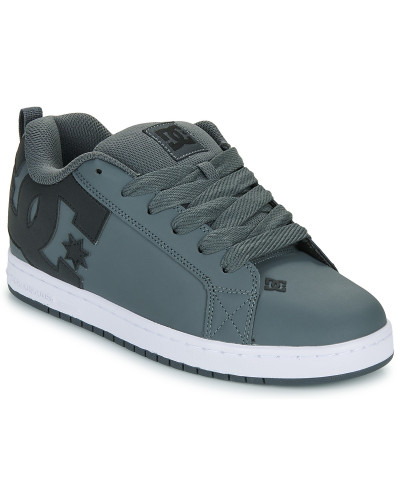 Baskets basses hommes DC Shoes COURT GRAFFIK Gris