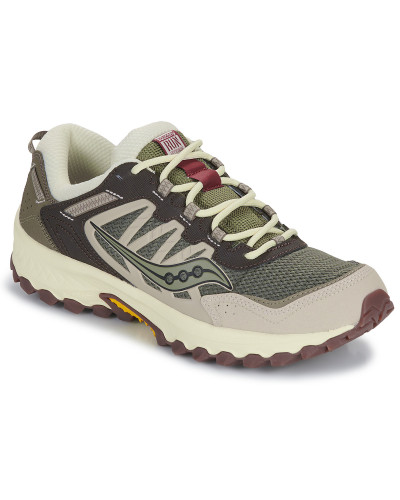 Baskets basses hommes Saucony Grid Peak Marron