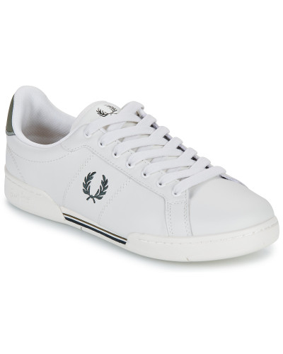 Baskets basses hommes Fred Perry B722 LEATHER Blanc