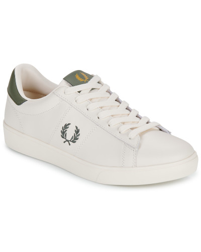 Baskets basses hommes Fred Perry SPENCER LEATHER Beige