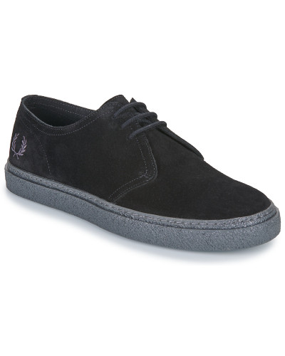 Baskets basses hommes Fred Perry LINDEN SUEDE Noir