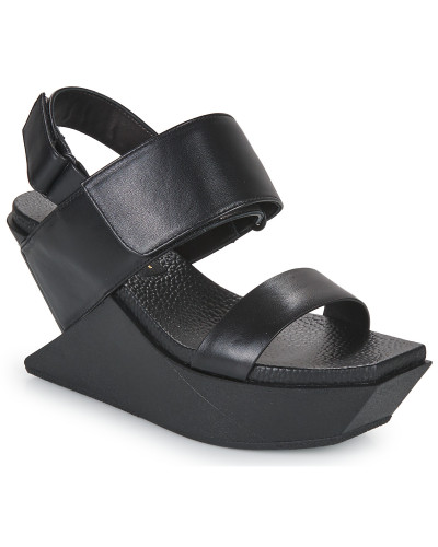 Sandales femmes United nude DELTA WEDGE SANDAL Noir