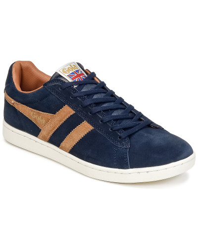 Baskets basses hommes Gola EQUIPE SUEDE Bleu