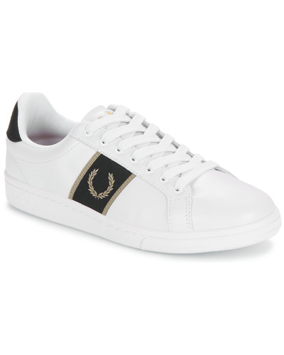 Baskets basses hommes Fred Perry B721 Leather Branded Webbing