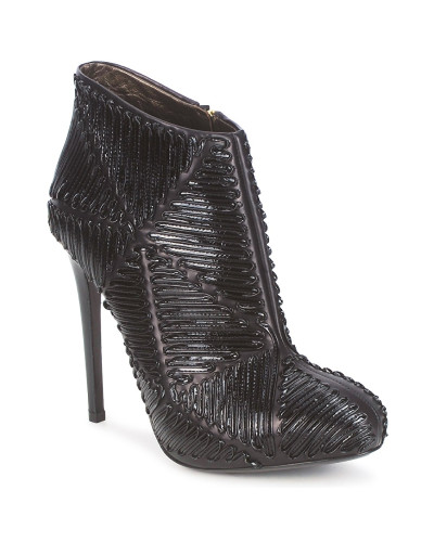 Bottines femmes Roberto Cavalli QPS566-PN018 Noir