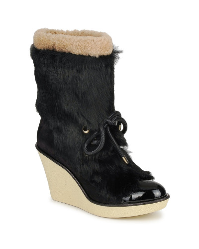 Bottines femmes Sonia Rykiel HAIRY Noir