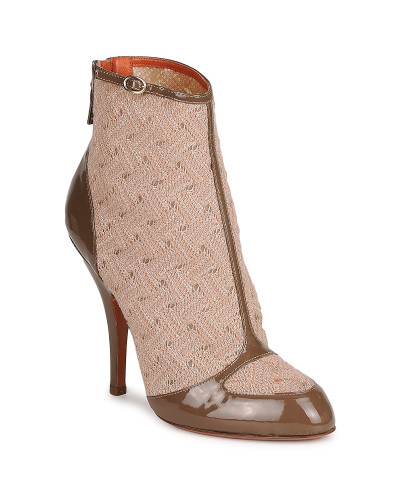 Bottines femmes Missoni LISCIA Beige