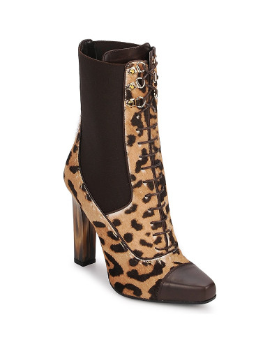 Bottines femmes Roberto Cavalli SPS769 Marron