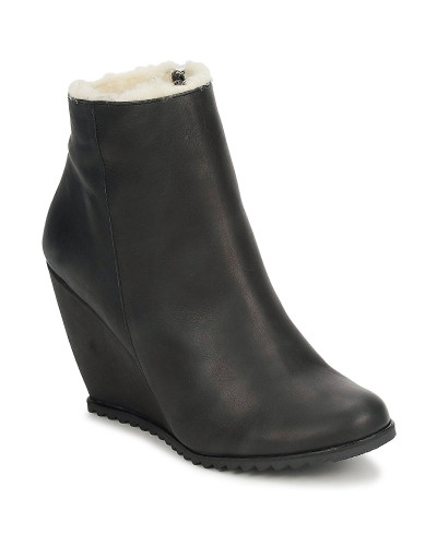 Bottines femmes D.Co Copenhagen SALLY ZIPPER Noir