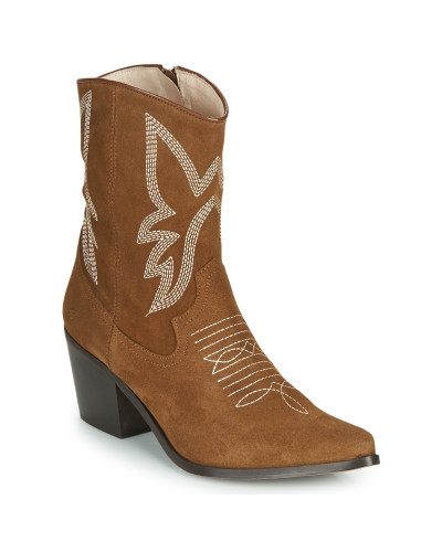 Bottines femmes Betty London MOSSINO Marron