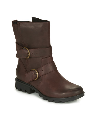 Bottes neige femmes Sorel PHOENIX MOTO Marron