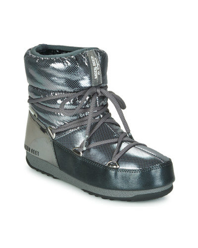 Bottes neige femmes Moon Boot MOON BOOT LOW SAINT MORITZ WP Gris