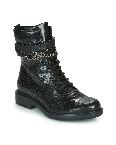 Boots femmes Mjus CAFE SNAKE Noir