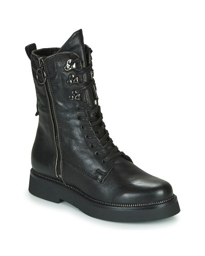 Boots femmes Mjus TRIPLE ZIP Noir