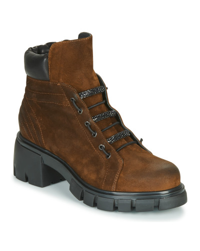 Bottines femmes Fru.it POMPEI Marron