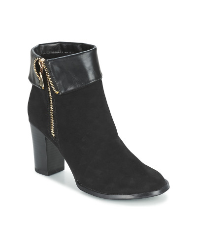 Bottines femmes Moony Mood FRISETTE Noir