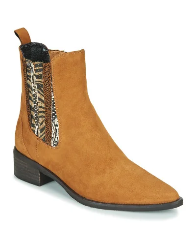 Boots femmes Regard BASTIA V3 VEL HAVANE Marron