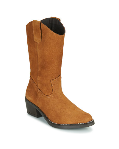 Bottes femmes Casual Attitude NESCARGO Marron