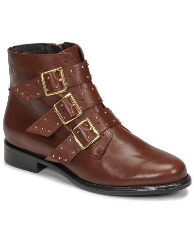 Boots femmes Betty London LYS Marron