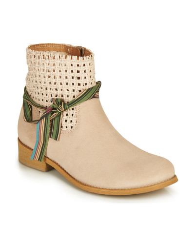 Boots femmes Felmini BRENDA Beige