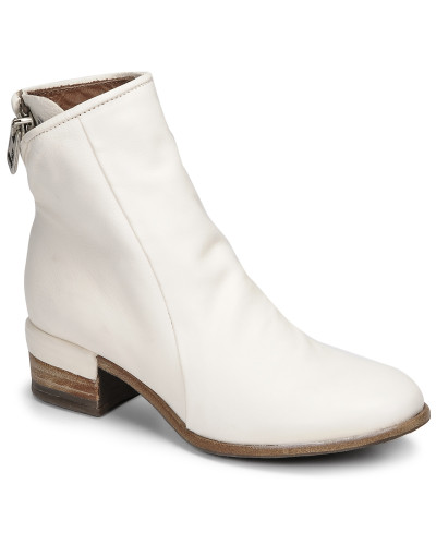 Bottines femmes Airstep / A.S.98 GIVE ZIP Blanc