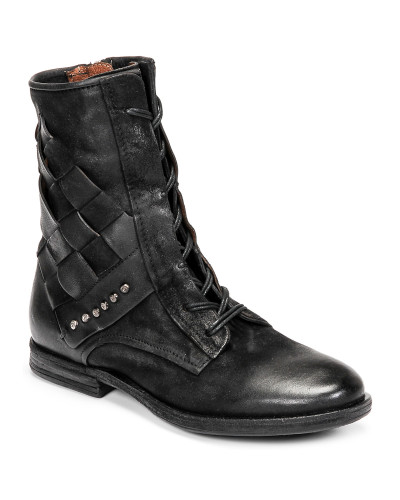 Boots femmes Airstep / A.S.98 ZEPORT TRESSE Noir