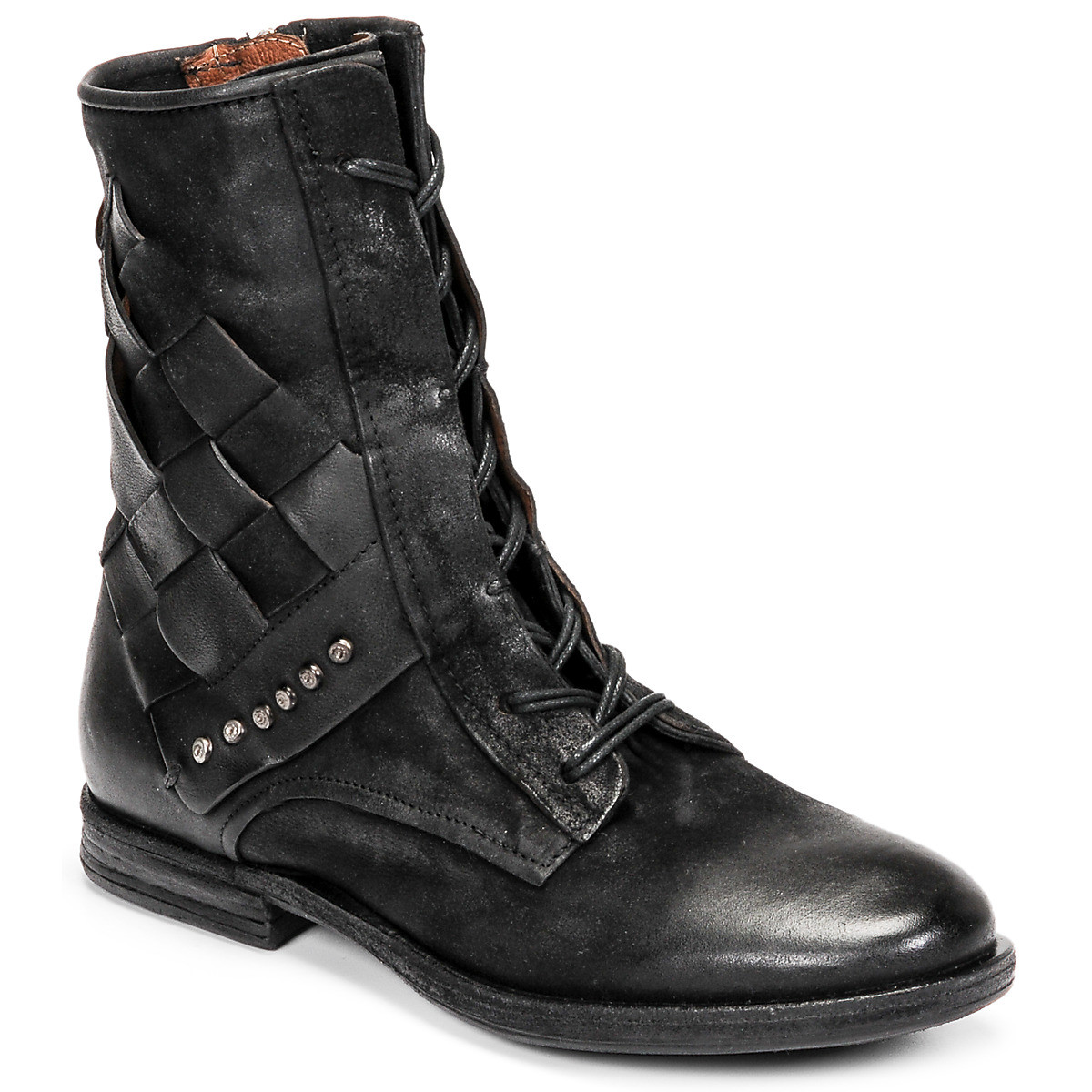 Boots femmes Airstep A.S.98 ZEPORT TRESSE Noir