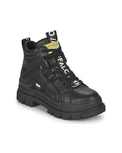 Boots femmes Buffalo ASPHA NC MID Noir