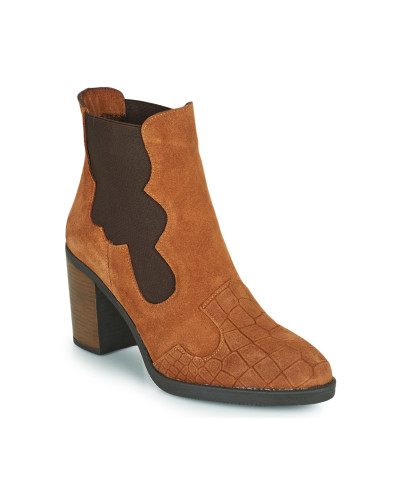 Bottines femmes Elue par nous KOISSON Marron