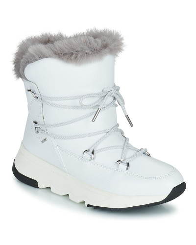 Bottes neige femmes Geox FALENA ABX Blanc