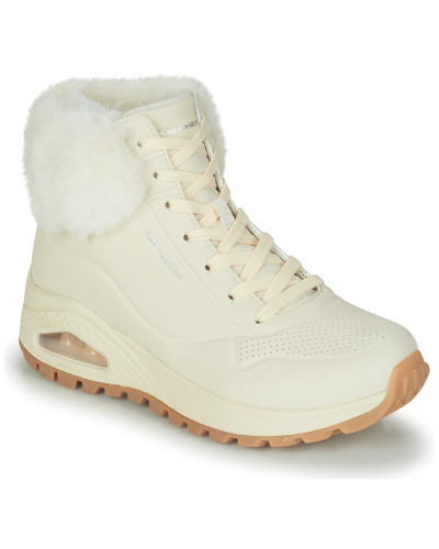 Boots femmes Skechers UNO RUGGED Beige