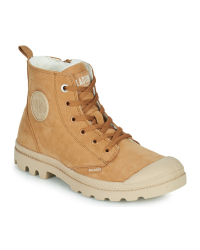 Boots femmes Palladium PAMPA HI ZIP WL W Marron