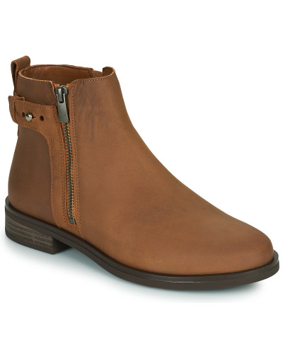 Boots femmes Clarks MEMI LO Marron