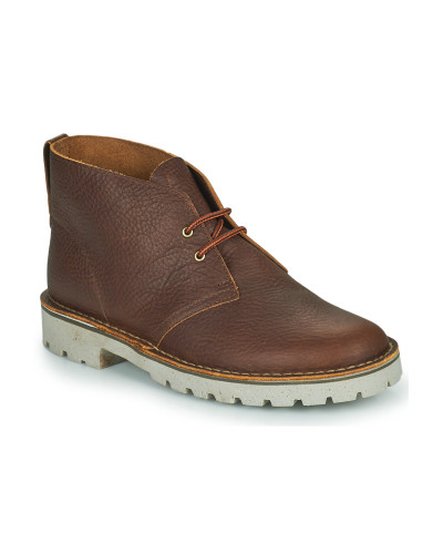 Boots hommes Clarks OVERDALE MID Marron