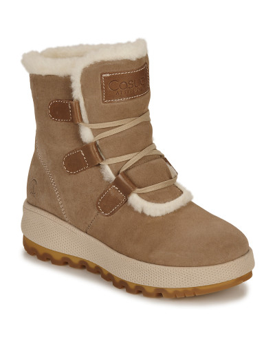 Bottes neige femmes Casual Attitude NAREIGNE Beige