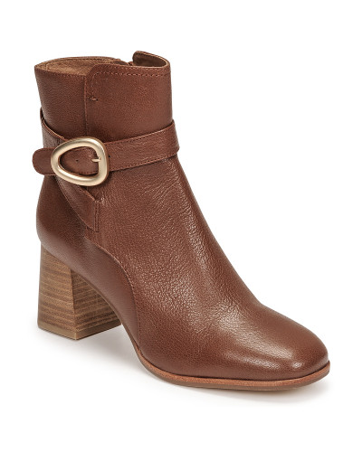 Bottines femmes Maison Minelli NOEMIA Marron