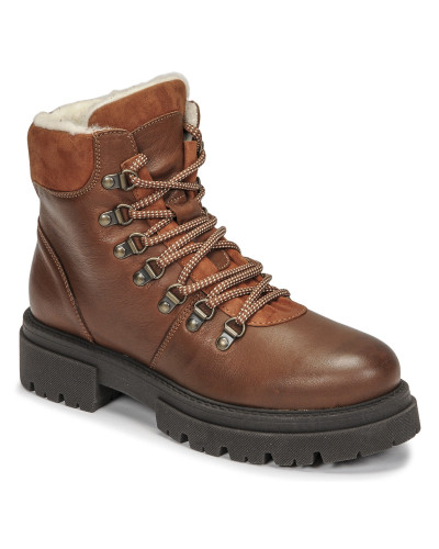 Boots femmes Fericelli PISTACHE Marron