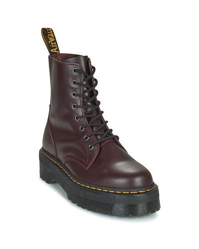 Boots femmes Dr. Martens JADON BURGUNDY SMOOTH Bordeaux